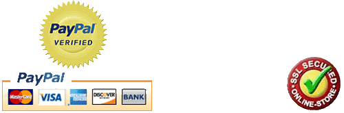 PayPal Logo, Credit Cards and Security Seal for www.PartyFavorWebsite.com