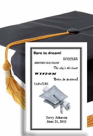Cap & Diploma Seed Favors