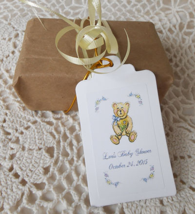 sunflower baby shower party favors