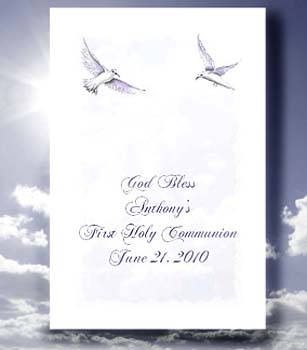 Doves in Flight Seed  Favors