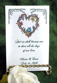 Brilliant Bluebirds Seed  Favors