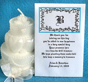 Signature Swirls Seed Favors