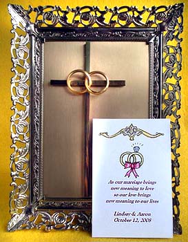 Golden Rings Seed Favors