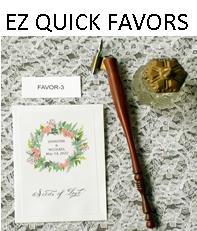 Easy Quick Simple Custom Favors