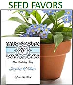 Flower Seed Favor Packets